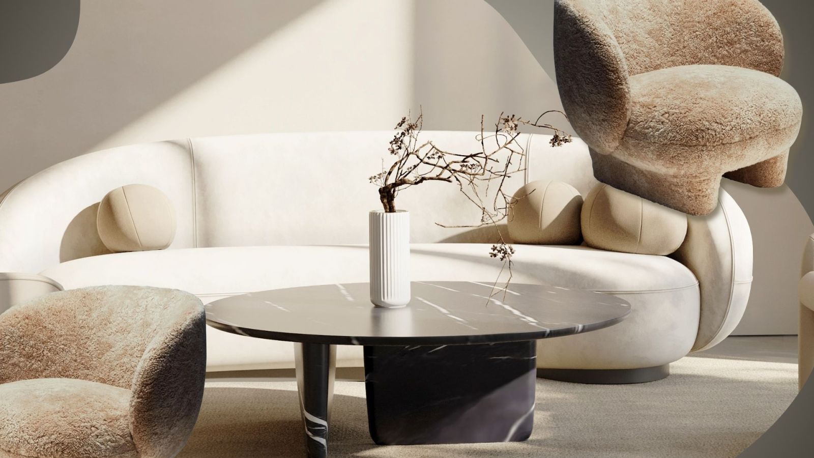 Eleva el confort y la elegancia: Telas de tapicería hipertáctiles/Tendencia de interiorismo 2023-2024